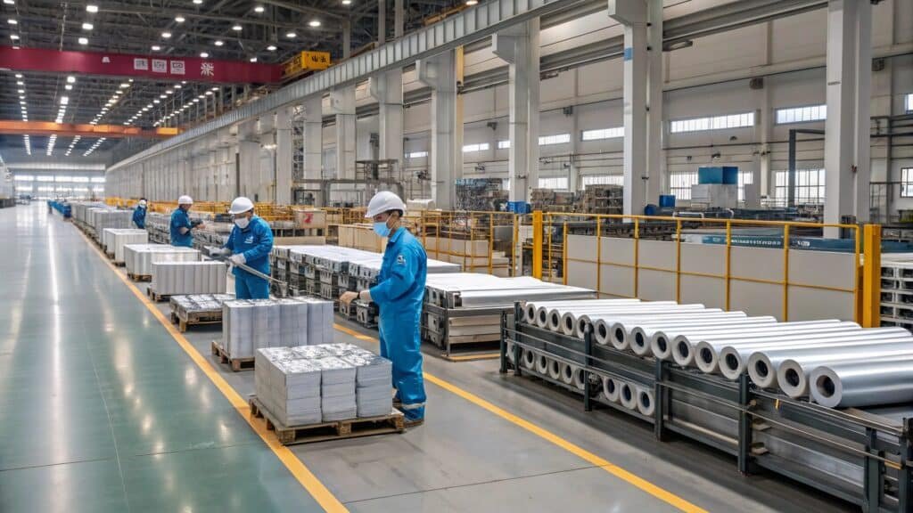 A pie chart showing the breakdown of an aluminum can, with a significant portion dedicated to 'Recycled Content' and a smaller portion to 'New Material', illustrating high recycling rates.